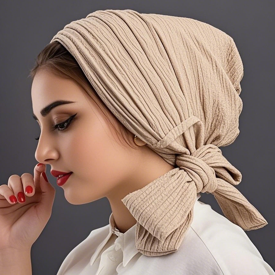 Women'S Fashion Trends - Роскошная весенняя шапка-тюрбан с узлом для