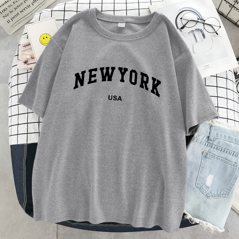 Women'S Fashion York - Женская футболка с коротким рукавом, в