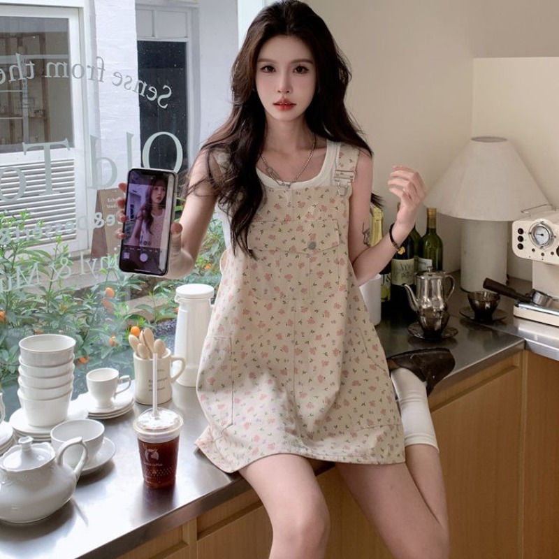 Women'S Fashion Petite - Летнее джинсовое платье-сарафан 2026 года: новое,