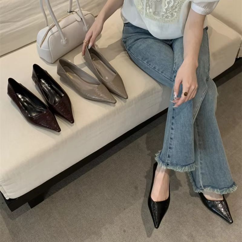 Women'S Fashion Sandals - Женские летние туфли с острым носком,