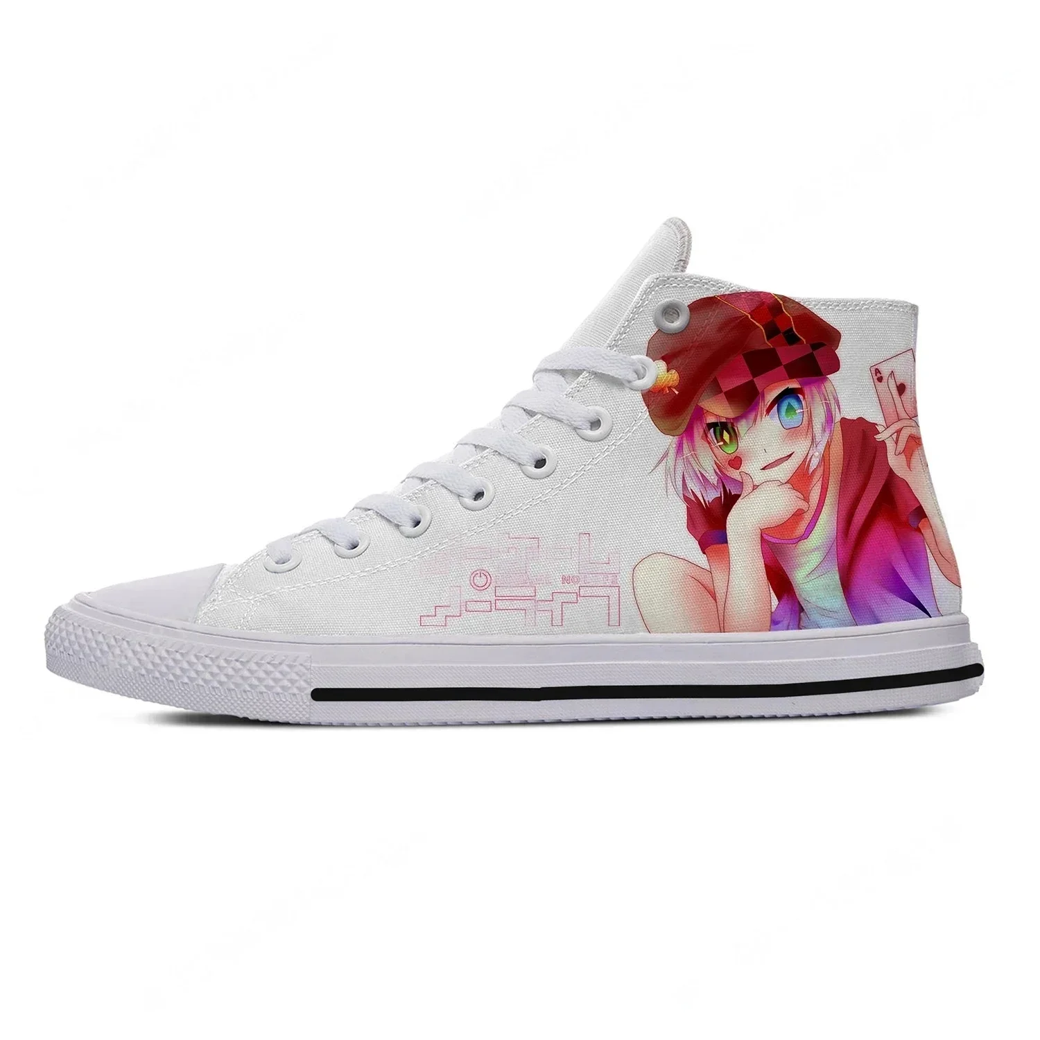 Women'S Fashion Running Shoes - Высокие кроссовки Anime NO GAME NO