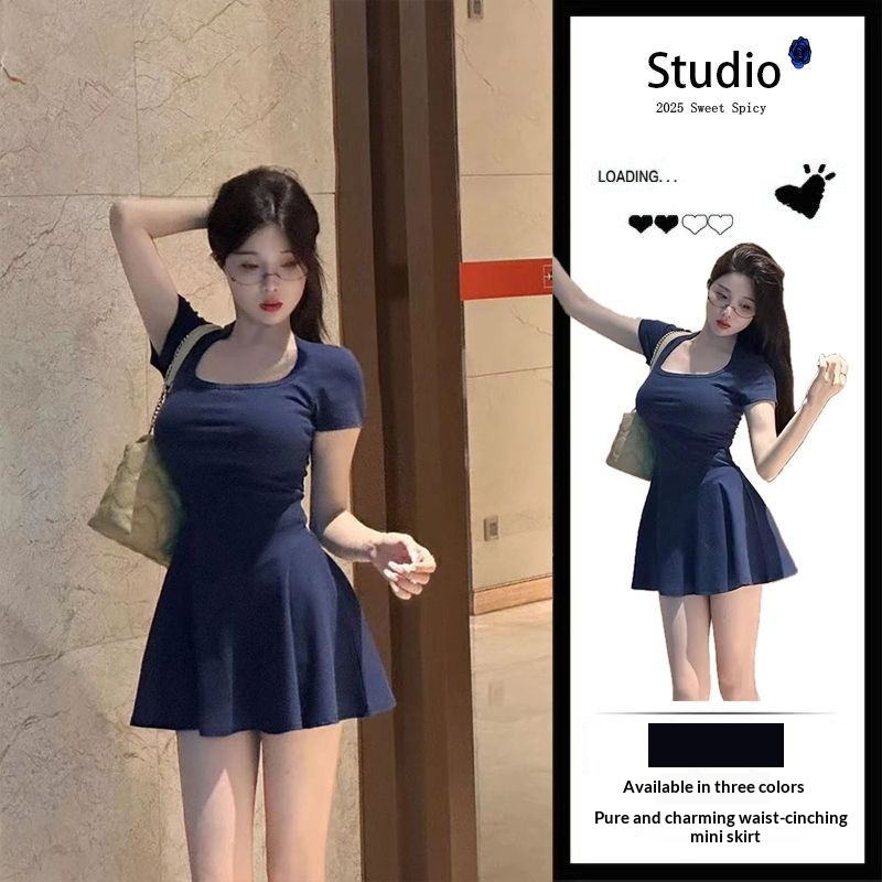 Women'S Fashion Petite - Летнее платье в корейском стиле, новое,