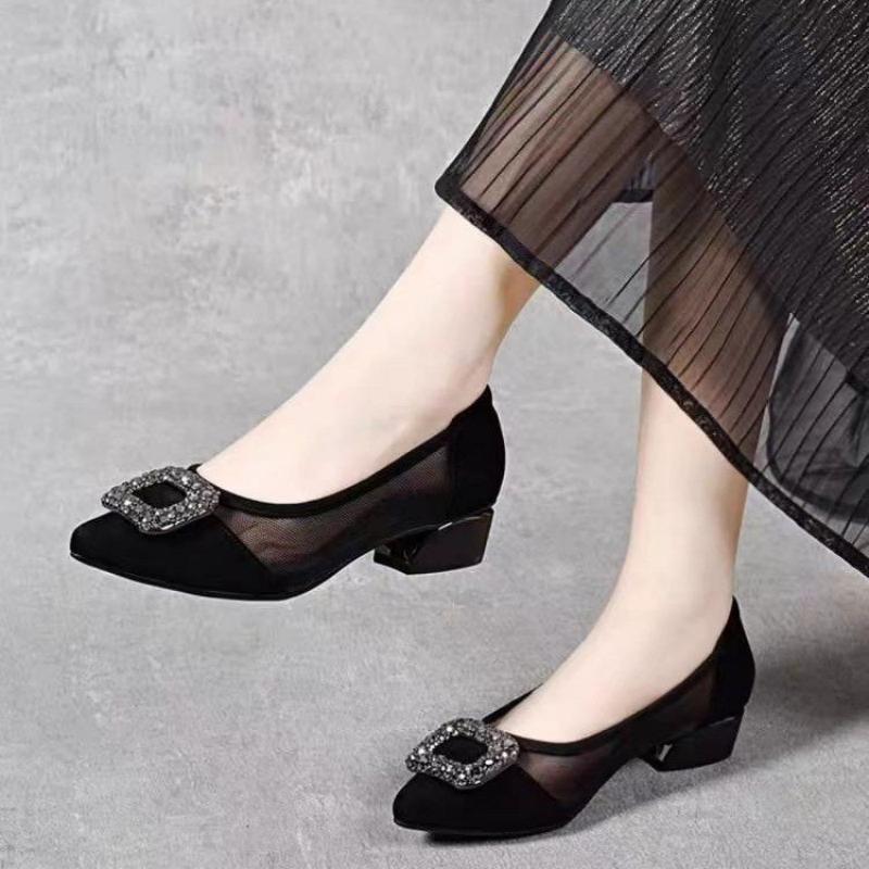 Women'S Fashion Shoes - Элегантные туфли-лодочки с острым носком и