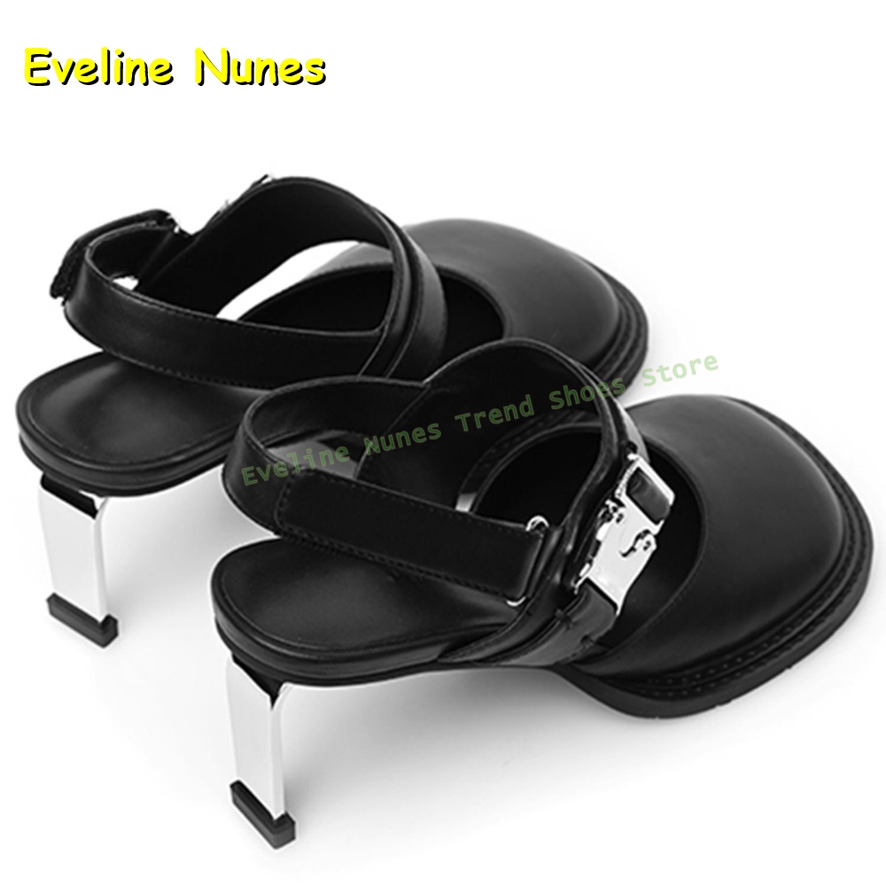 Женские черные босоножки-мюли  – обзор и цена Women'S Fashion Sandals