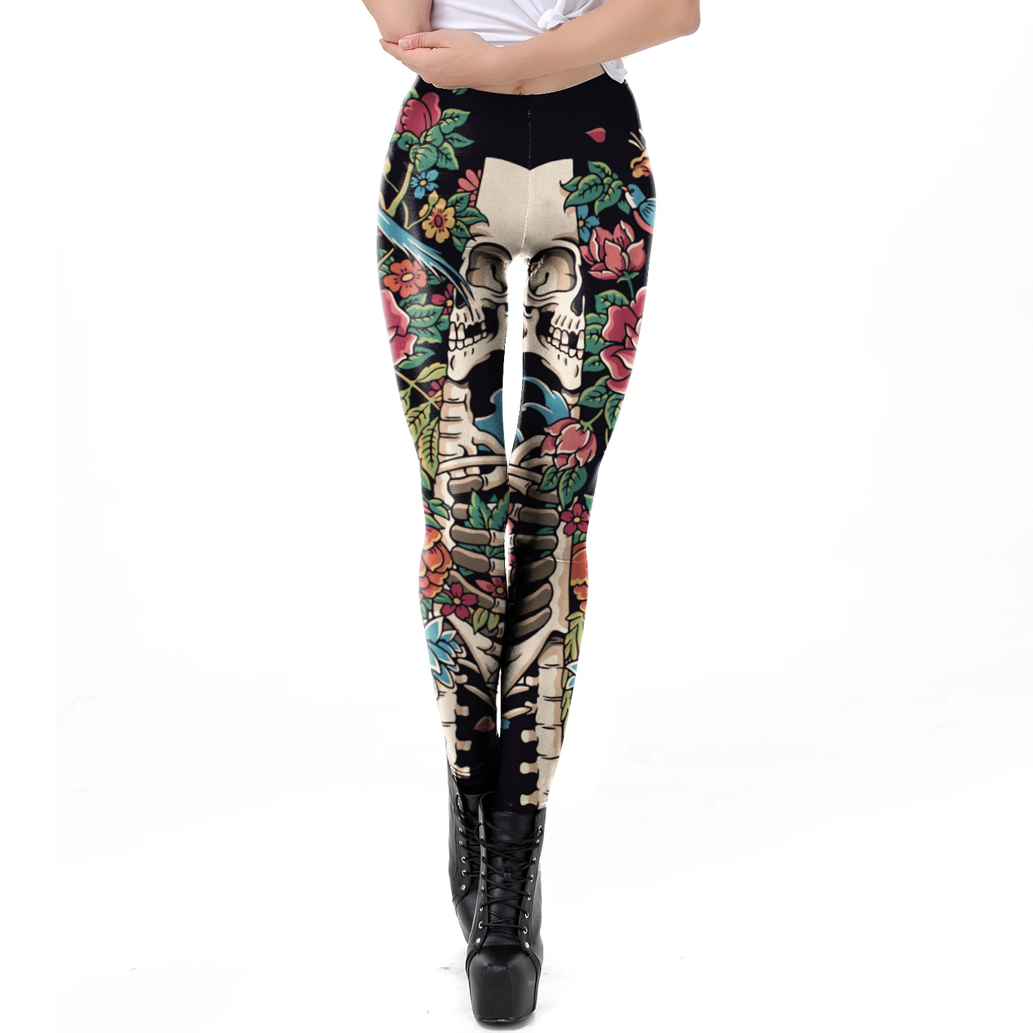 Модные леггинсы с принтом чере – обзор и цена Women'S Fashion Leggings